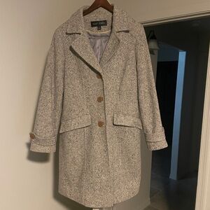 Women's Vintage Gray Coat